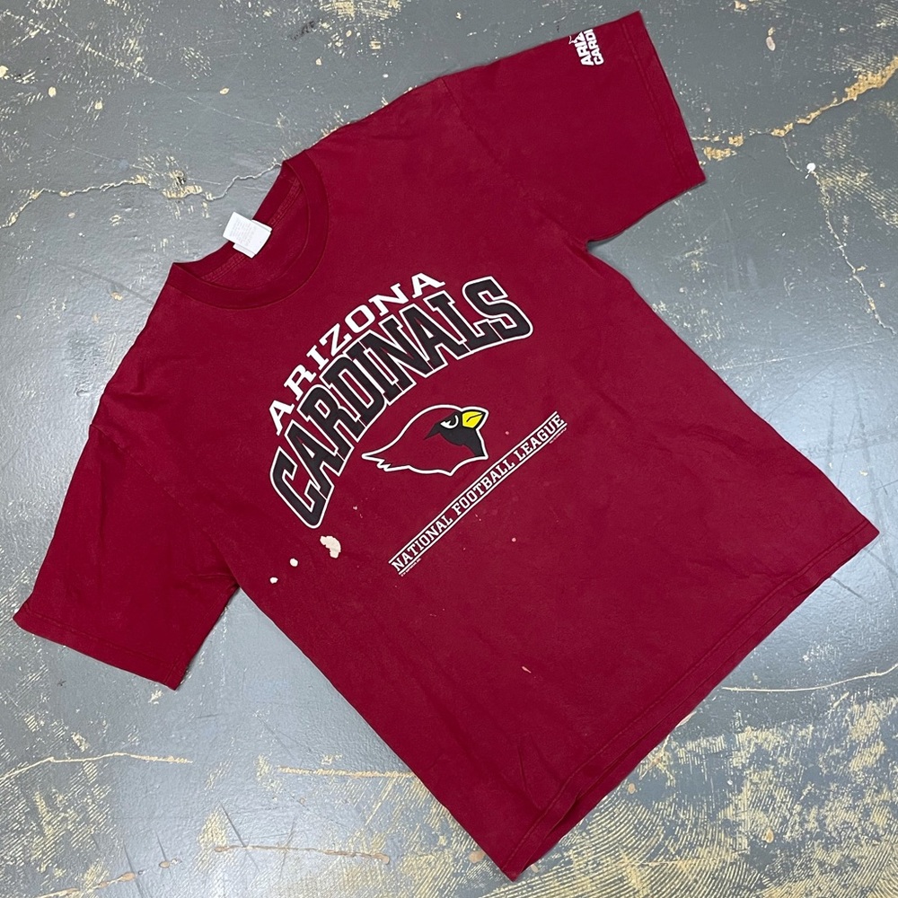 Arizona Cardinals Shirt NFL Red XL Vintage Football Lee Sport